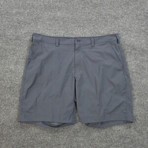 Duluth Trading‎ Shorts Mens 40 Grey Armachillo Chino Stretch Hike Camp Outdoors